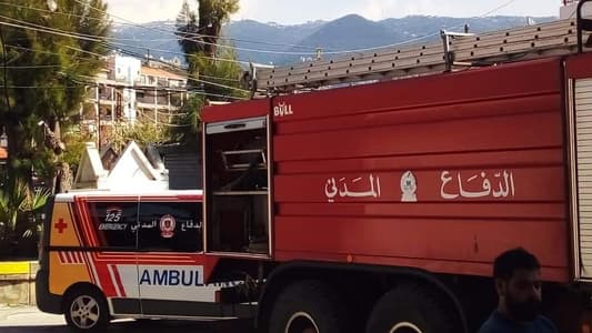 إخماد حريق داخل مطعم في طبرجا