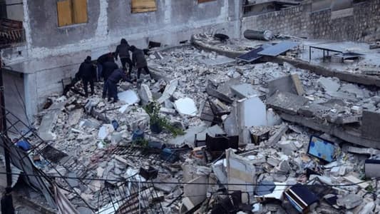 سوريا.. 3715 قتيلاً جراء الزلزال بحسب البيانات الرسمية الصادرة عن النظام والمعارضة