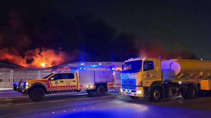 بالفيديو: هجوم إيراني على منشأة بحرية في البحرين