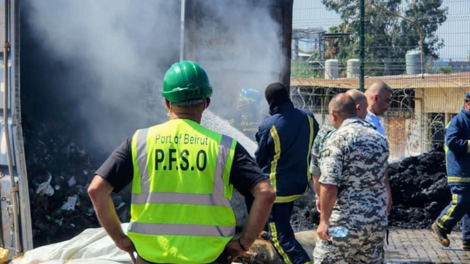 Smoke at Beirut Port Traced to Reignited Fire Inside Isolated Container