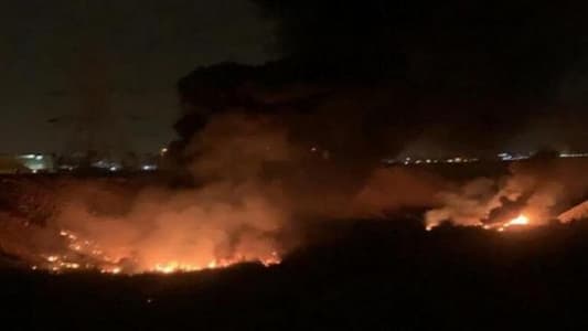 السعودية... حريق هائل في وادي نمار
