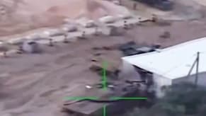 بالفيديو: إستهداف دبابة إسرائيليّة