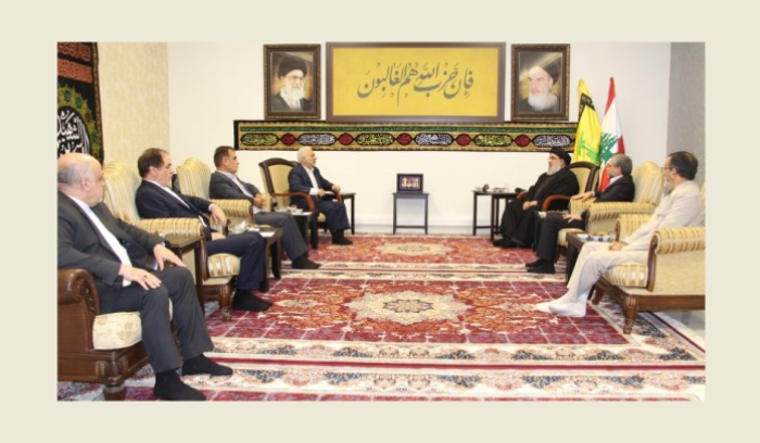 Nasrallah meets Iranian delegation