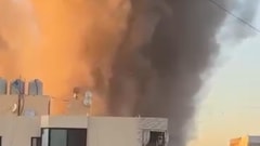 بالفيديو: غارة مروّعة على المساكن الشعبية في صور