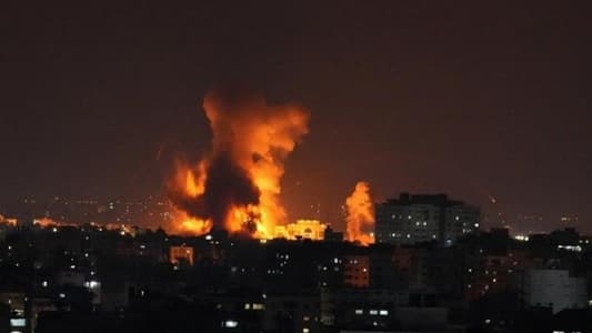 Intense Israeli shelling on the shores of Gaza Strip and fires erupt on ships off the coast