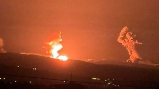 NNA: An Israeli airstrike targeted a house in the town of Taybeh in the Bekaa region