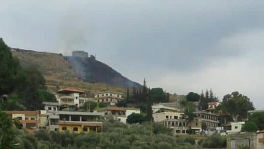 حريق في بلدة عكارية التهم أعشاباً وأشجار زيتون