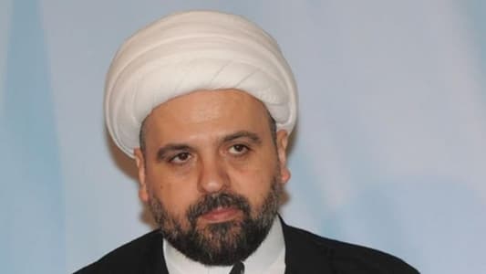 قبلان: المطلوب تسوية كبيرة والفراغ هدم لهيكل الدولة