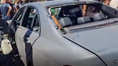 Watch: Israeli Airstrike Targets Vehicle