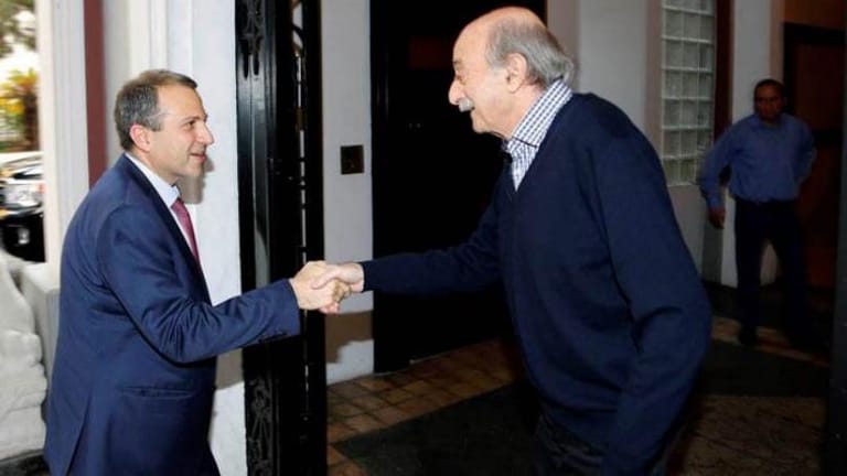 لقاء جمع باسيل وجنبلاط