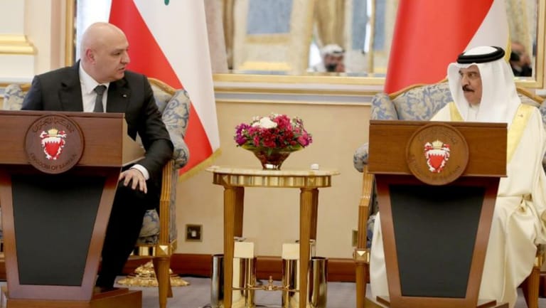 King of Bahrain Declares Plan for Diplomatic Mission in Beirut