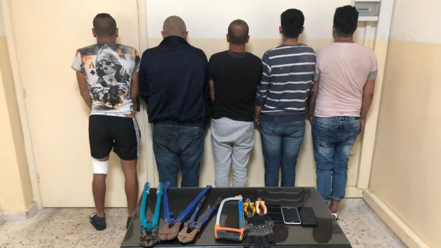 عصابة سرقة في قبضة الأمن