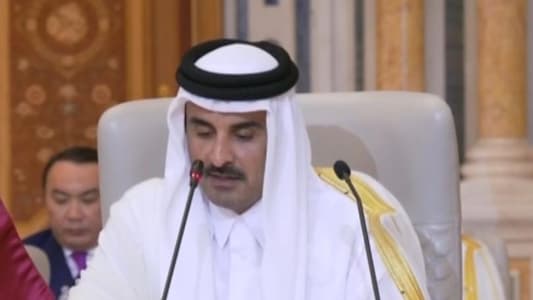 أمير قطر: يجب فتح المعابر الإنسانية الآمنة بشكل دائم لإدخال المساعدات إلى غزة