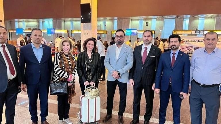 إلهام شاهين تعود إلى مصر... وتوجه رسالة للسلطات العراقية!