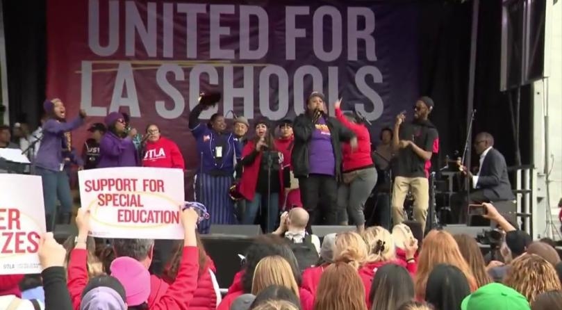 Los Angeles school workers will go on a 3-day strike