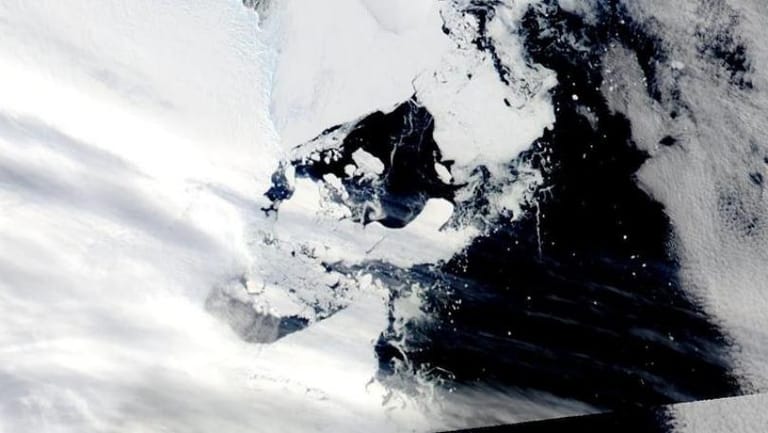 Ice Shelf Collapses in Previously Stable East Antarctica