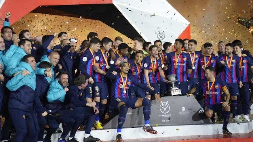 Barcelona Ease to 3-1 Victory Over Real Madrid to Win Super Cup