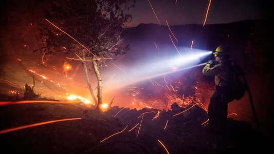 Los Angeles Firefighters Make Progress in Containing Blazes