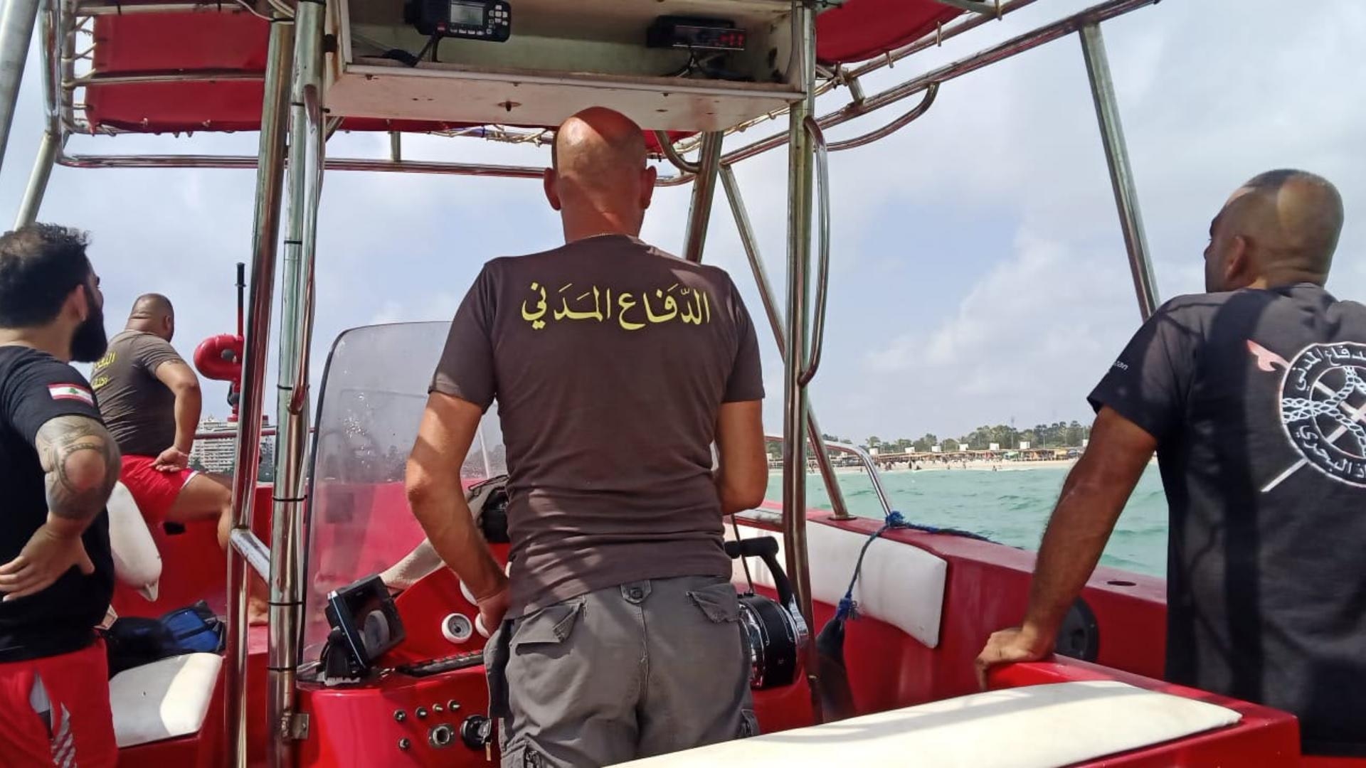 بالصّور: الدفاع المدني في البحر... لحمايتكم