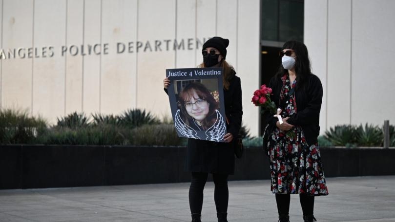 Parents of girl shot dead in dressing room by Los Angeles police call for justice