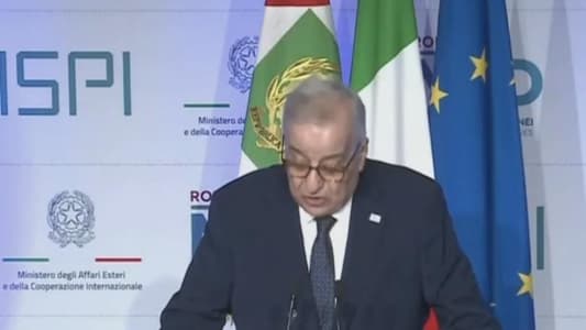 Foreign Minister Abdallah Bou Habib from Rome: We need significant European support, peacekeeping forces are essential to achieving peace, and we strongly condemn any attack on the UNIFIL