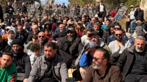 Photos: Sit-in in front of Roumieh Prison