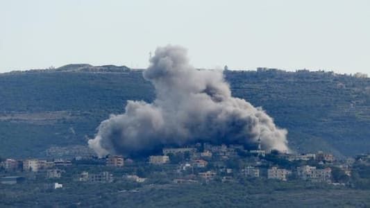 NNA: Israeli airstrike on the town of Aita ash Shaab with two air-to-ground missiles