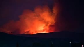 Watch: Thousands Evacuate as New Blaze Erupts in Los Angeles County