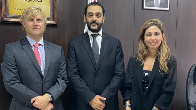 أبو حيدر استقبل الملحق الاقتصادي في السفارة الأميركية