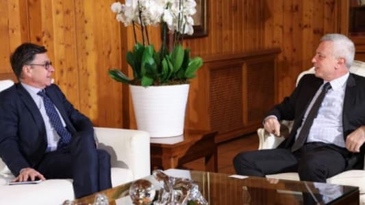 Frangieh broaches developments with Belgian Ambassador