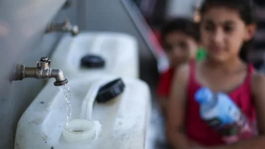 UNRWA: Gaza is facing an expected water crisis as a result of infrastructure damage and electricity outages