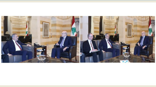 Mikati meets Turkish FM