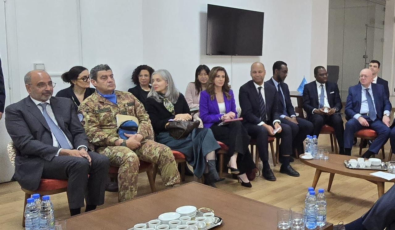 رجّي أمام وفد مجلس الأمن: حصر السلاح مصلحة لبنانية