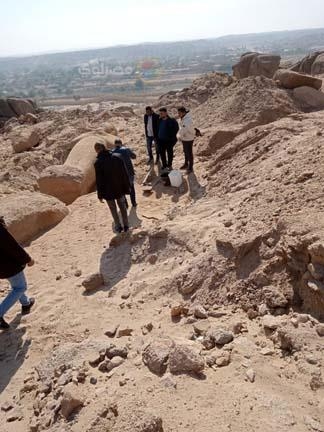 محاولة سرقة تمثال رمسيس الثاني