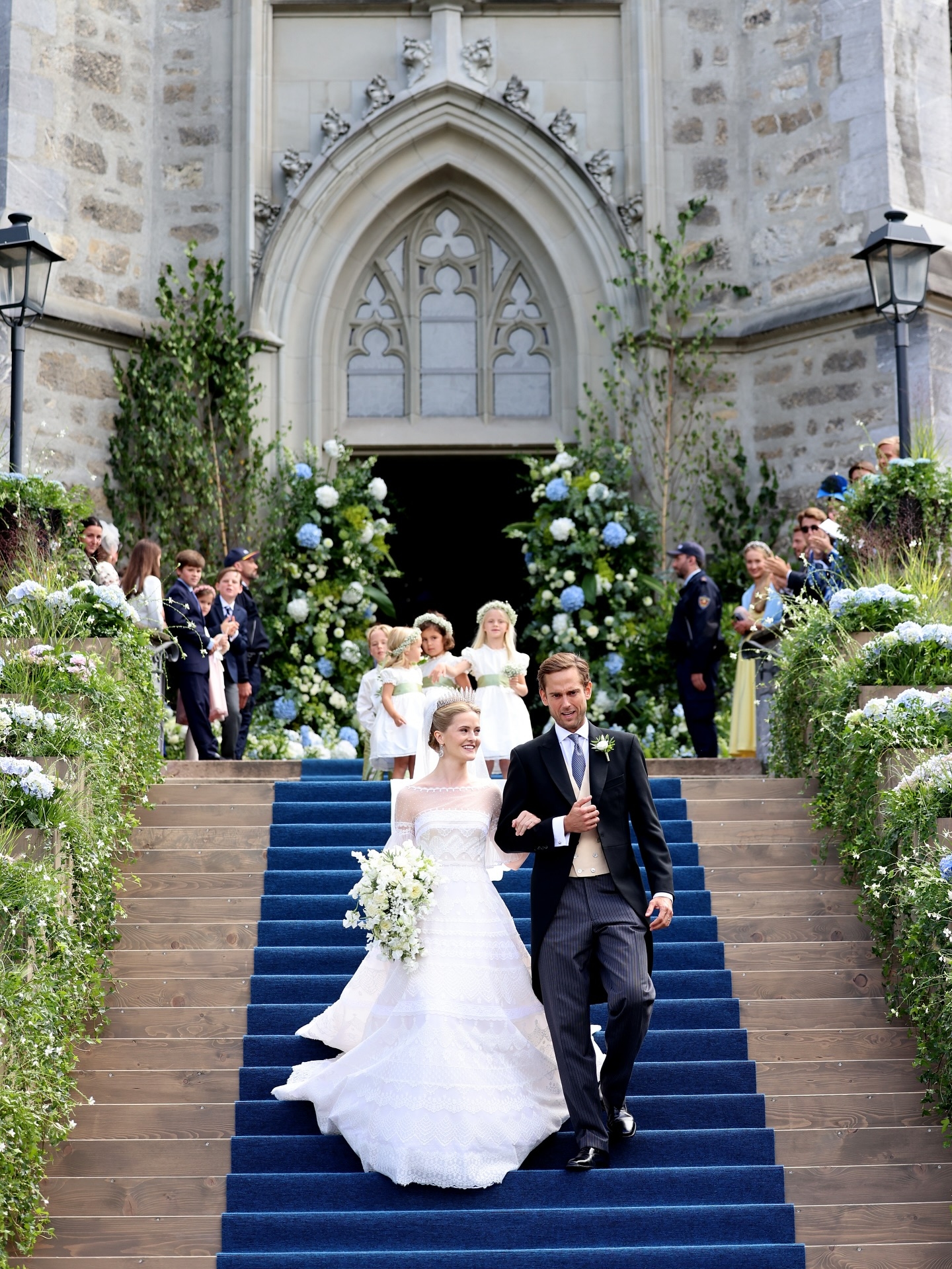 حفل زفاف ملكي في ليختنشتاين... زواج الأميرة ماري كارولين في أجواء ساحرة