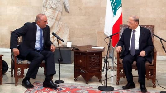 عون: نؤكّد متانة العلاقات التاريخية بين لبنان والأردن