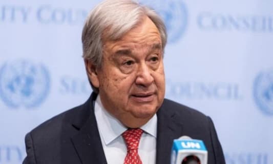 Guterres: The flow of weapons to Sudan must stop