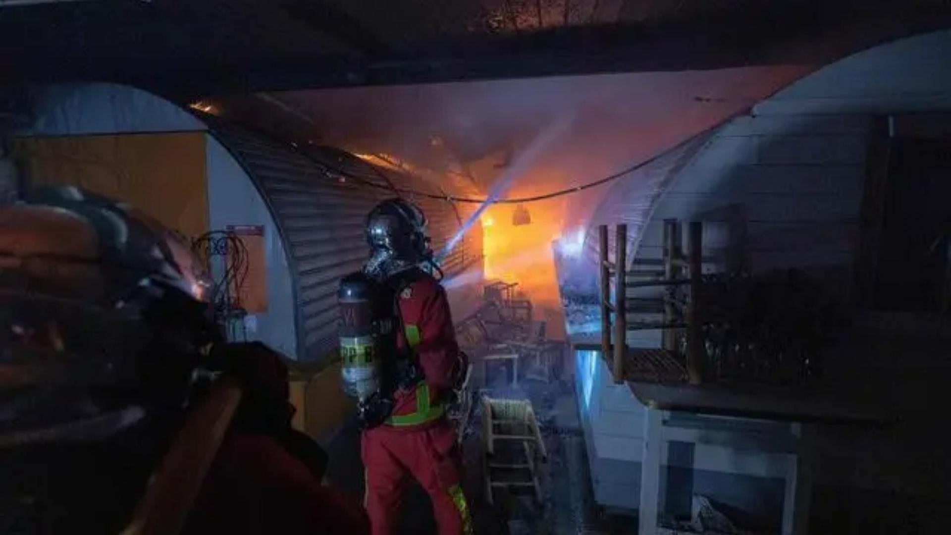 Fire Destroys Paris’ Oldest Food Market