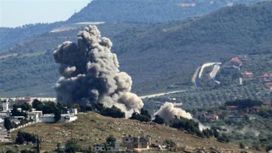 NNA: Two airstrikes targeted the town of Tebnine—specifically the Ain el Mazrab neighborhood—and a house in the town of Ghandouriyeh in the Bent Jbeil district