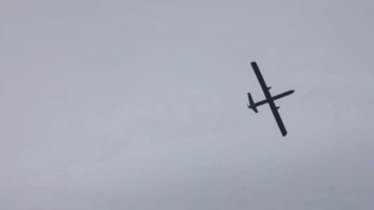 NNA: An Israeli drone is flying at a medium altitude over the skies of Zahrani