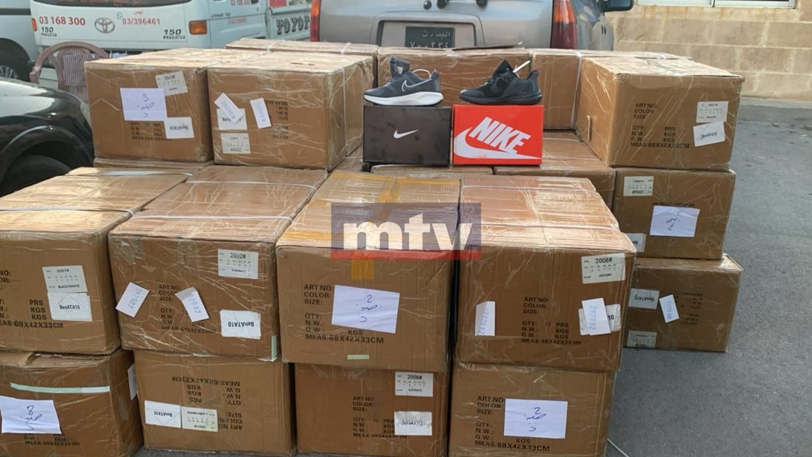 Photos: Pickup Truck Seized with an Illegal Load