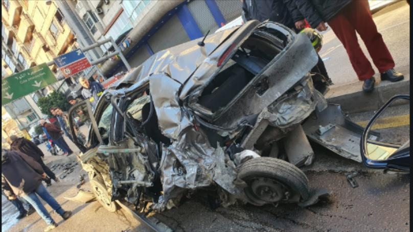 بالصّور: حادث سير مروّع