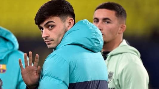 Barca midfielder Pedri sidelined with hamstring injury