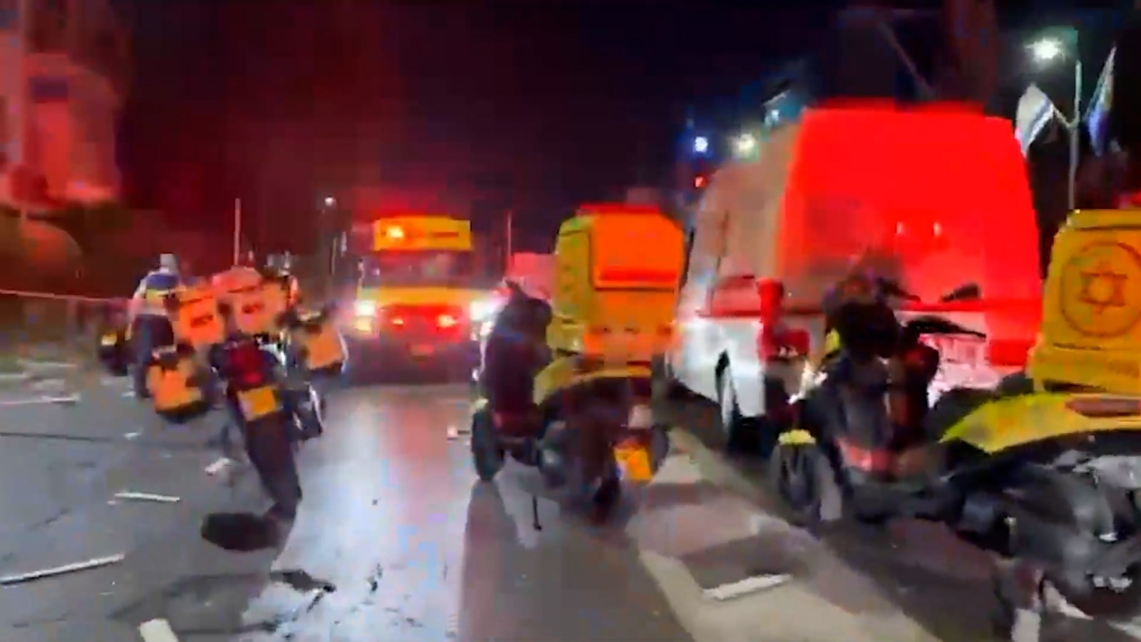 Israeli ambulance service: 41 individuals have been injured in the Iranian strikes