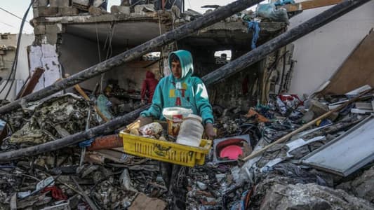 وزارة الصحّة في غزة: مقتل 25 فلسطينياً بسوء التغذية وحصيلة الضحايا ترتفع إلى 31045
