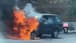 Watch: A car on fire