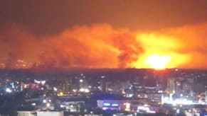 Watch: Massive Explosions in Beirut's Dahiyeh