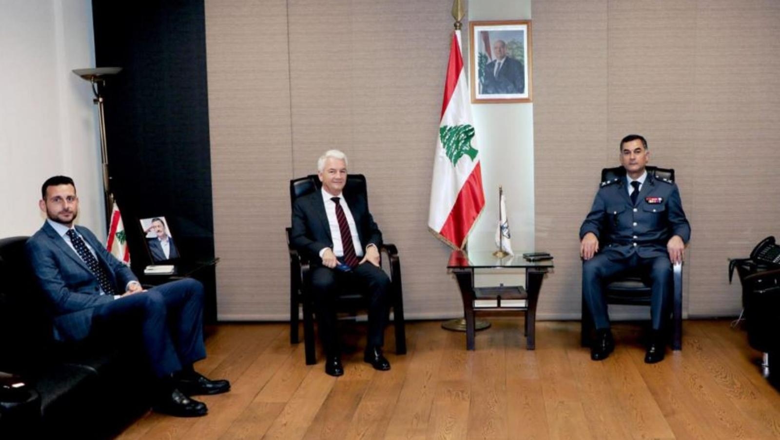 ISF’s Abdallah broaches general situation with Italian Ambassador