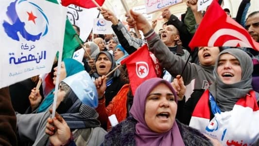 More than 100 officials from Tunisia's Islamist Ennahda Party resign amid crisis