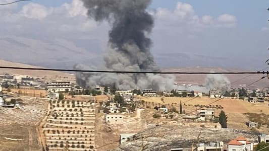 Photo: Israeli bombardment targeted the city of Baalbek